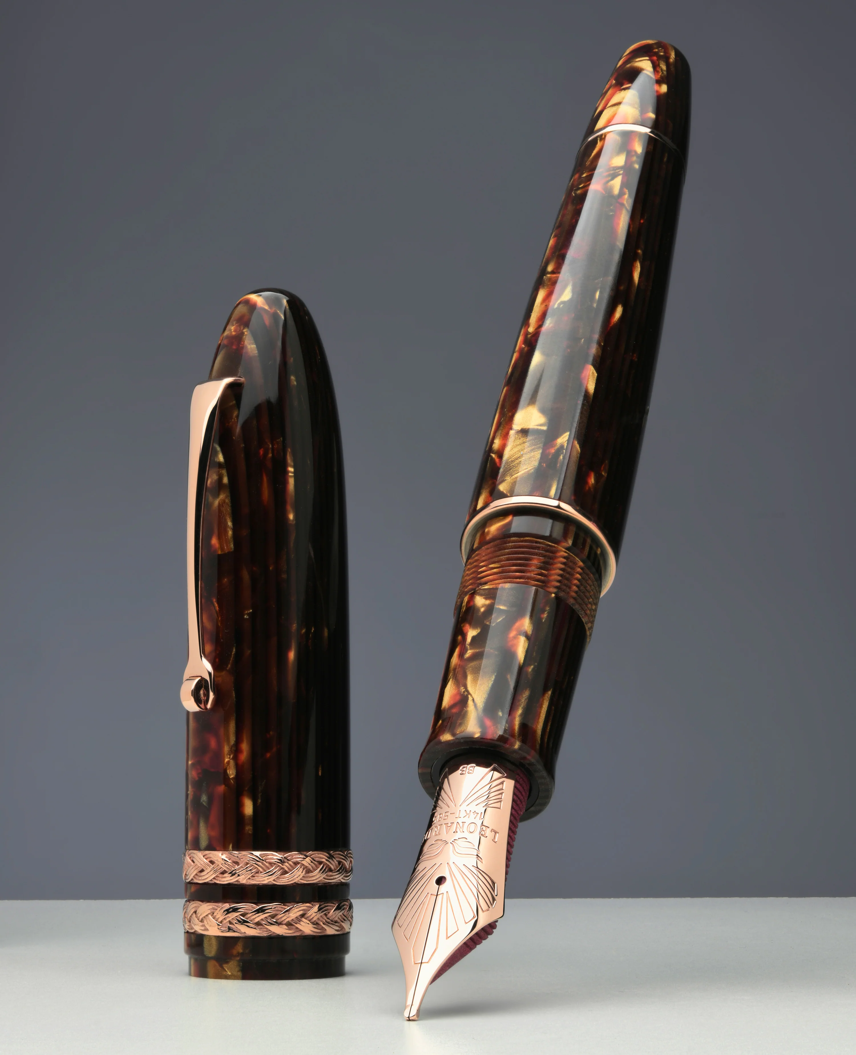 Cigar LeonArco "Bronze" authentic celluloid