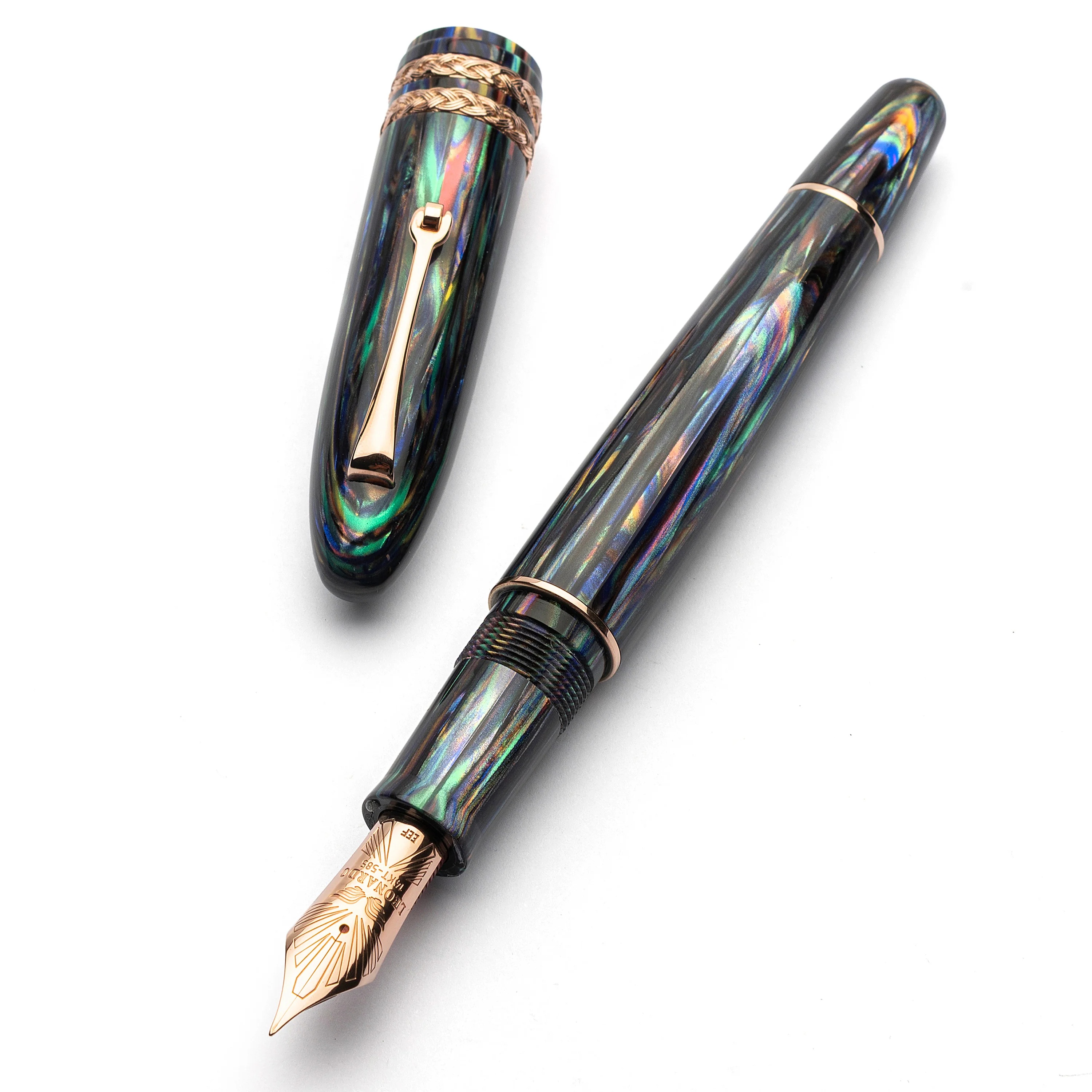Cigar LeonArco "Shell mother pearl" authentic celluloid - Image 2