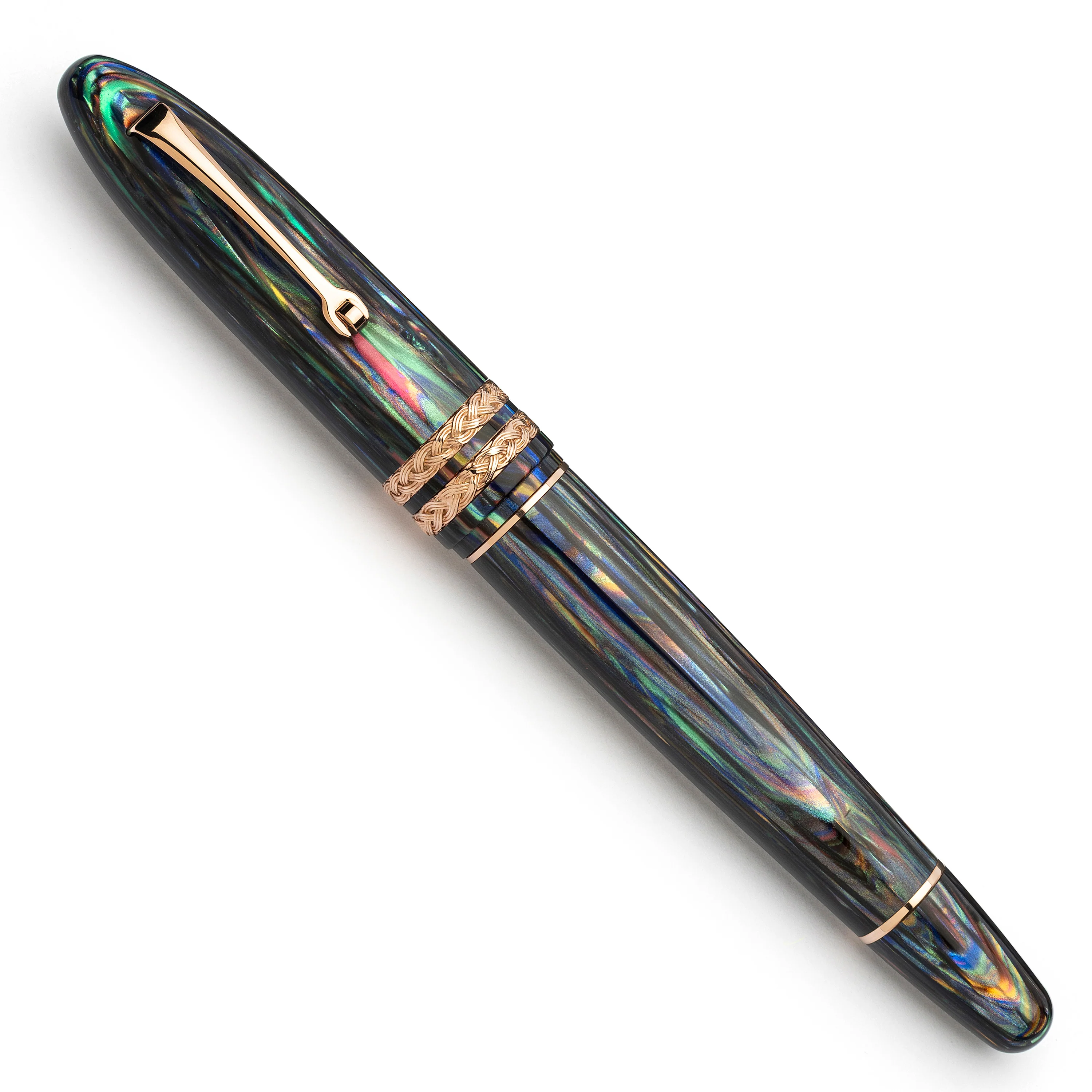 Cigar LeonArco "Shell mother pearl" authentic celluloid - Image 3