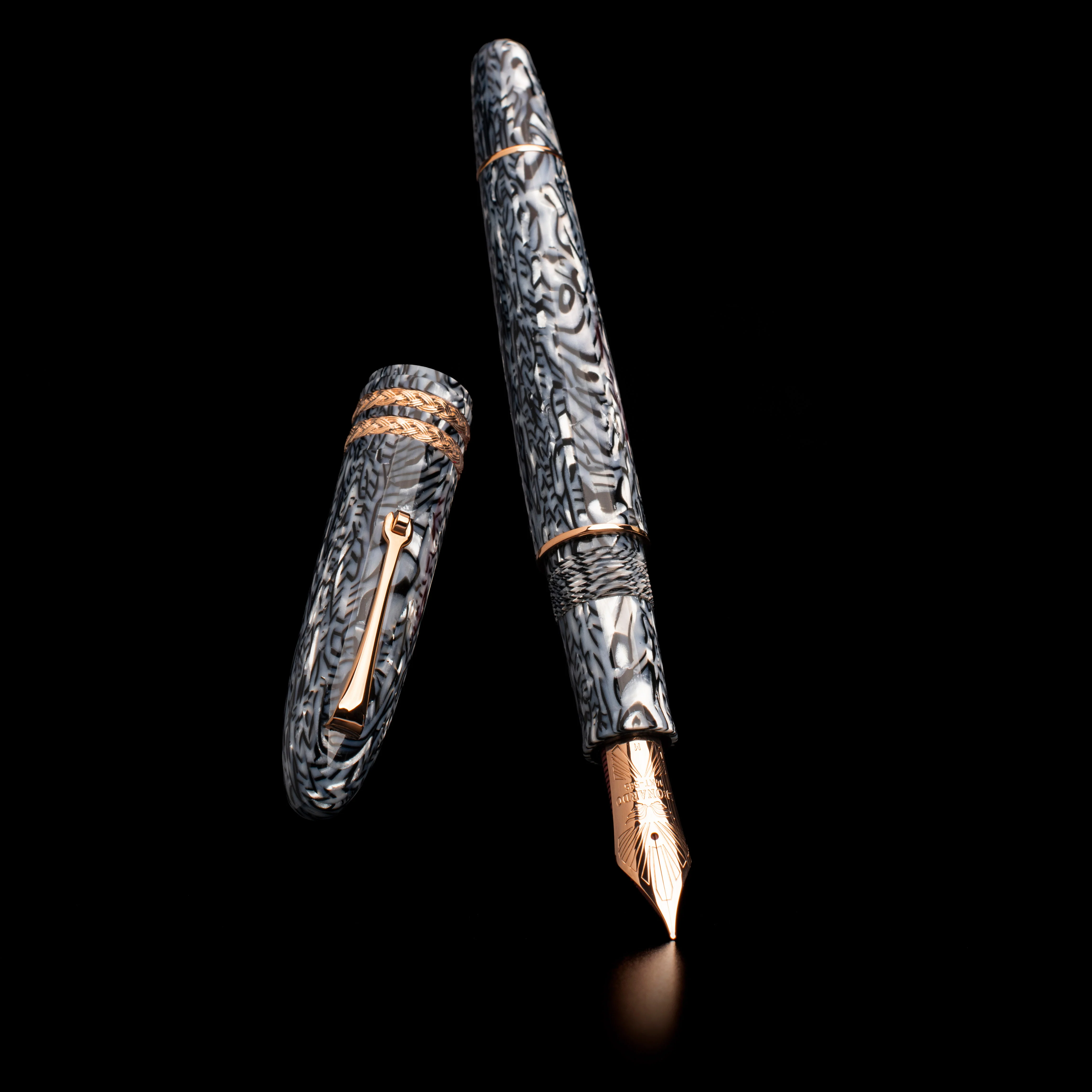 Cigar LeonArco "Zebra" authentic celluloid