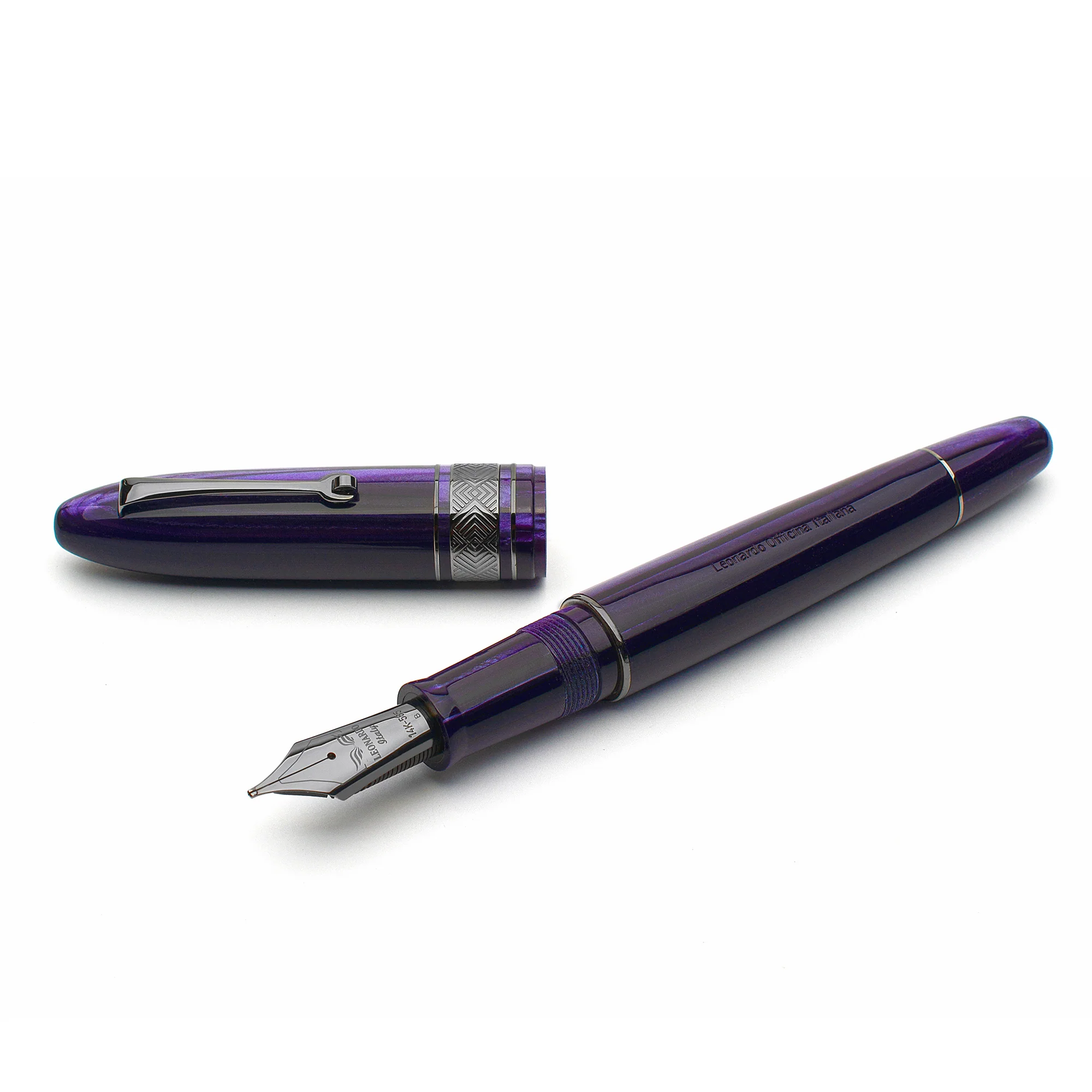 Cigar Violet/purple celluloid - Gold nib #8 - SOLD OUT