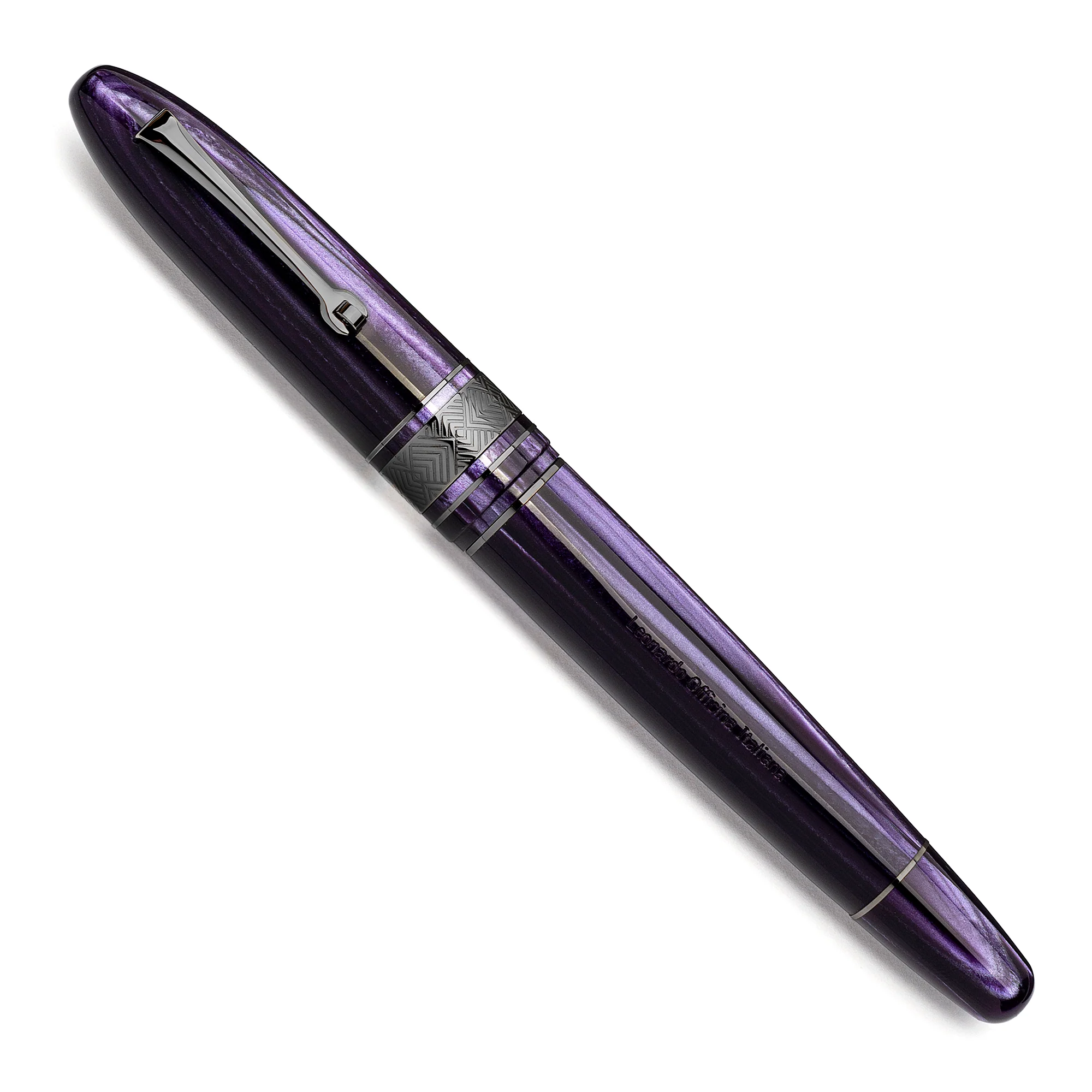 Cigar Violet/purple celluloid - Gold nib #8 - SOLD OUT - Image 2