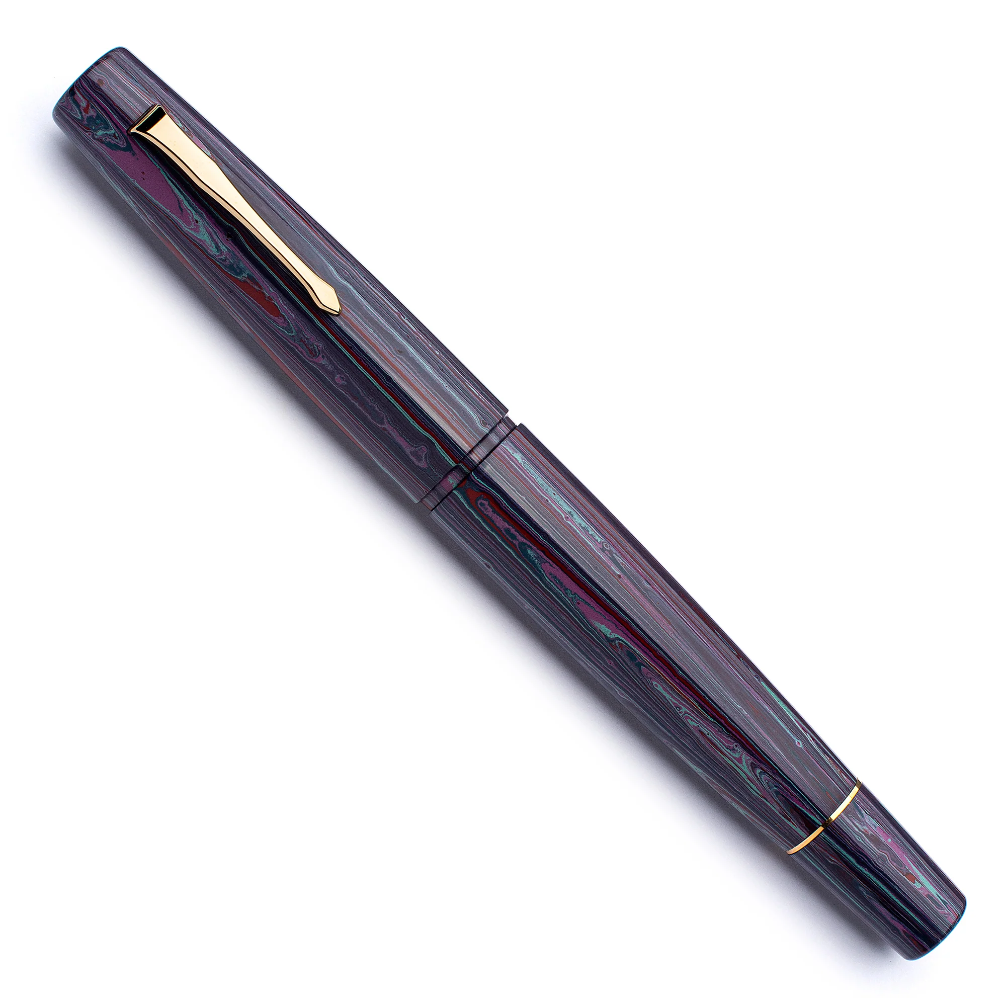 ESSENZA - Etna ebonite - limited edition #8 gold nib SOLD OUT - Image 2