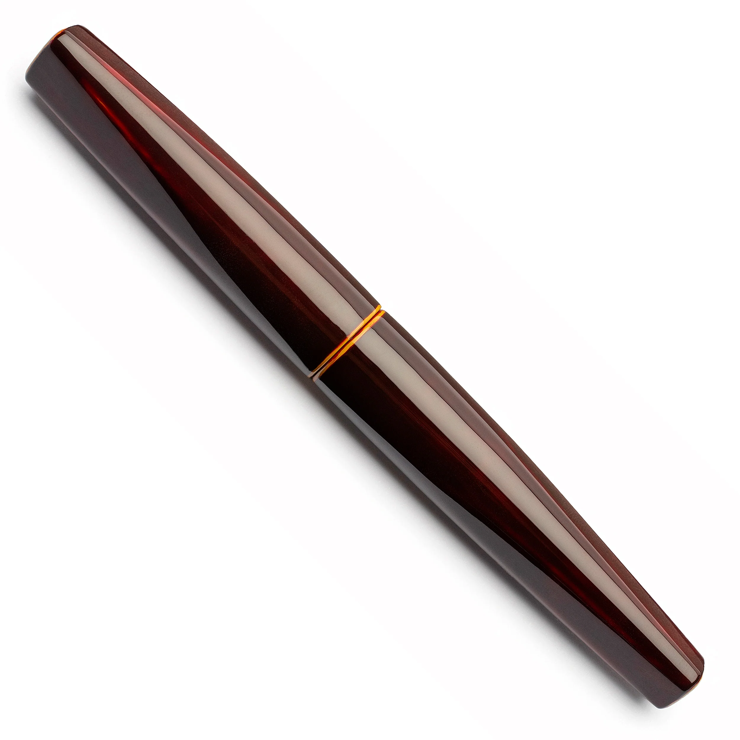 Essenza poliedrica Tamenuri red FLEX nib - eyedropper - Image 3