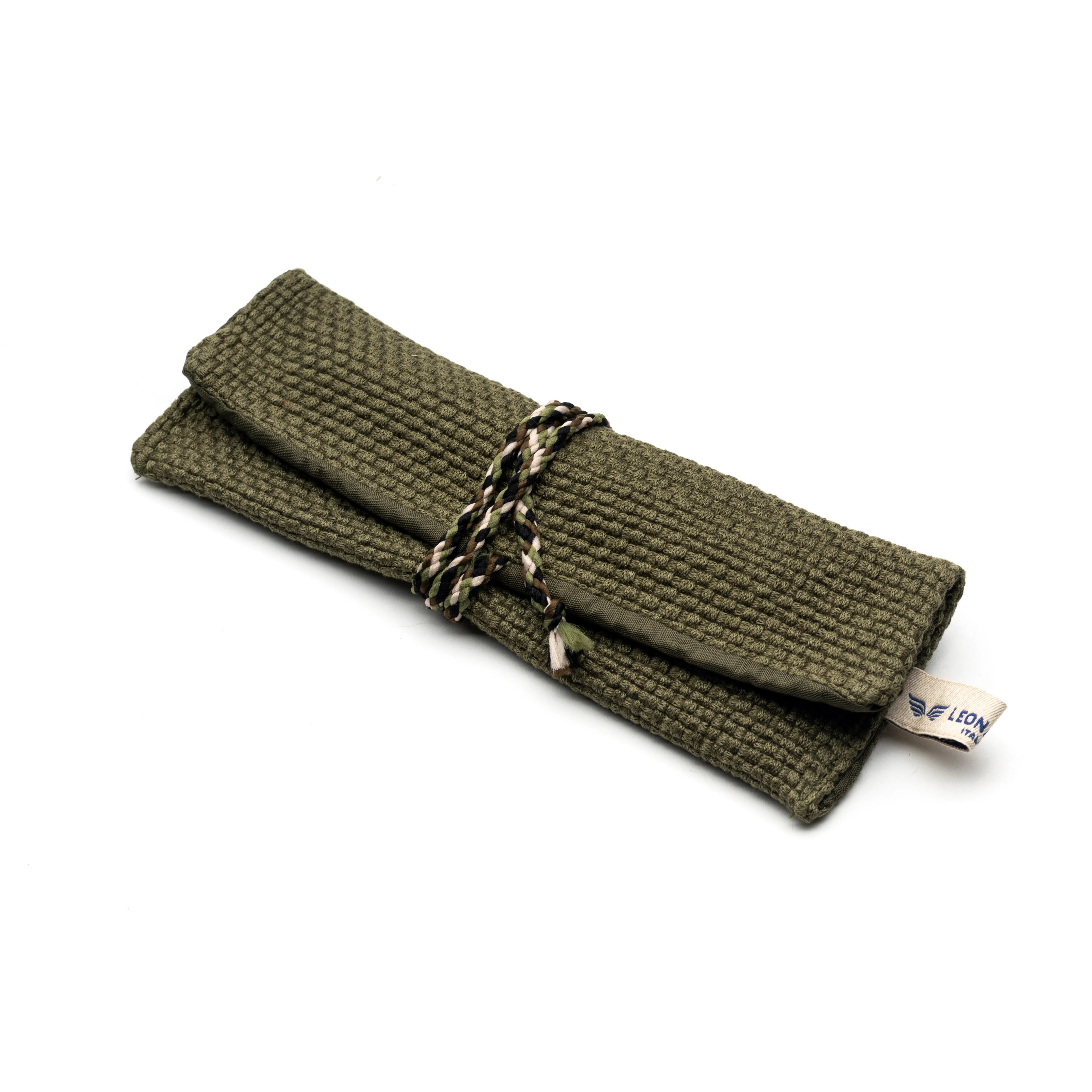 Fabric pen holder green - Image 2