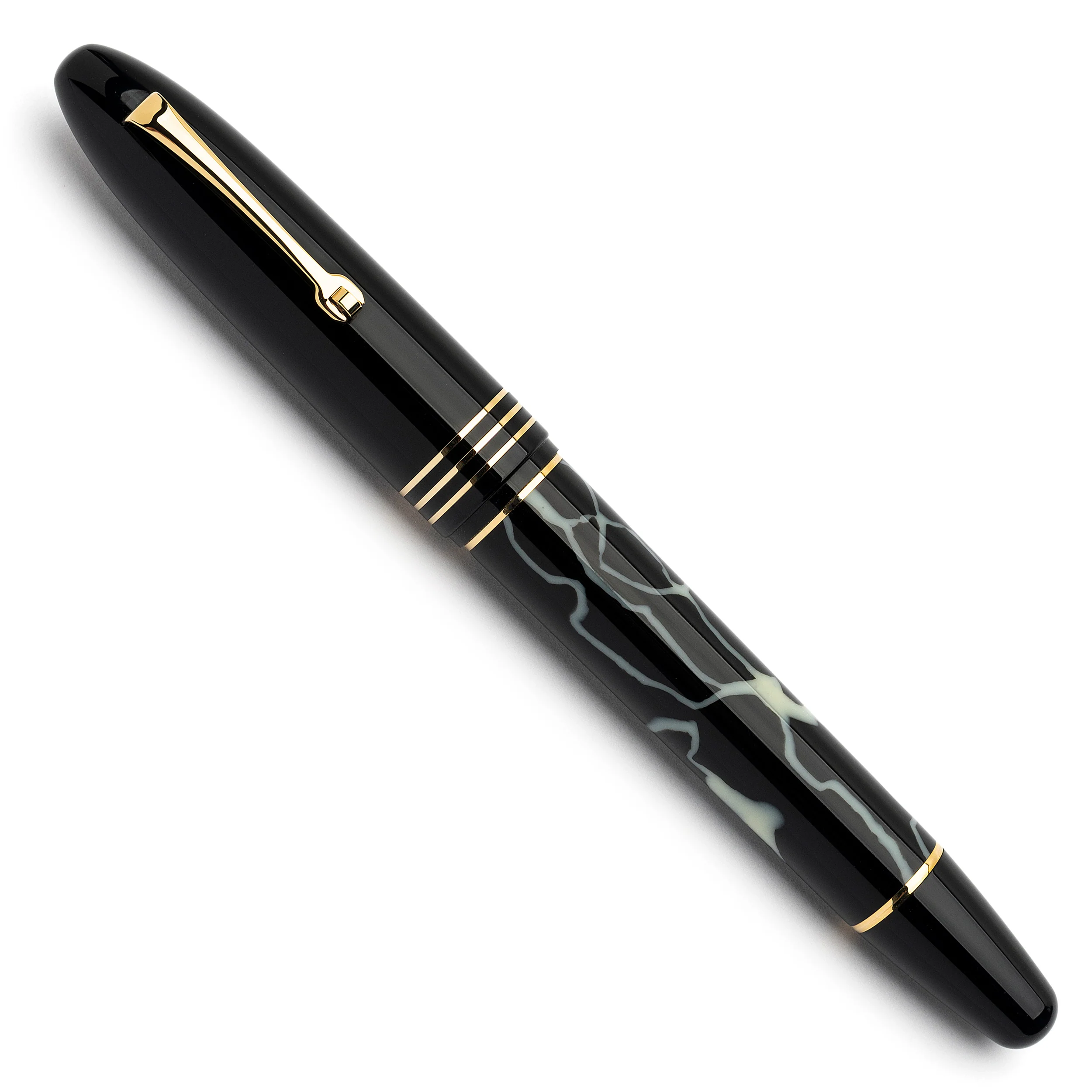 Gran riserva Ogiva grande Wild celluloid - #8 gold nib - Image 2