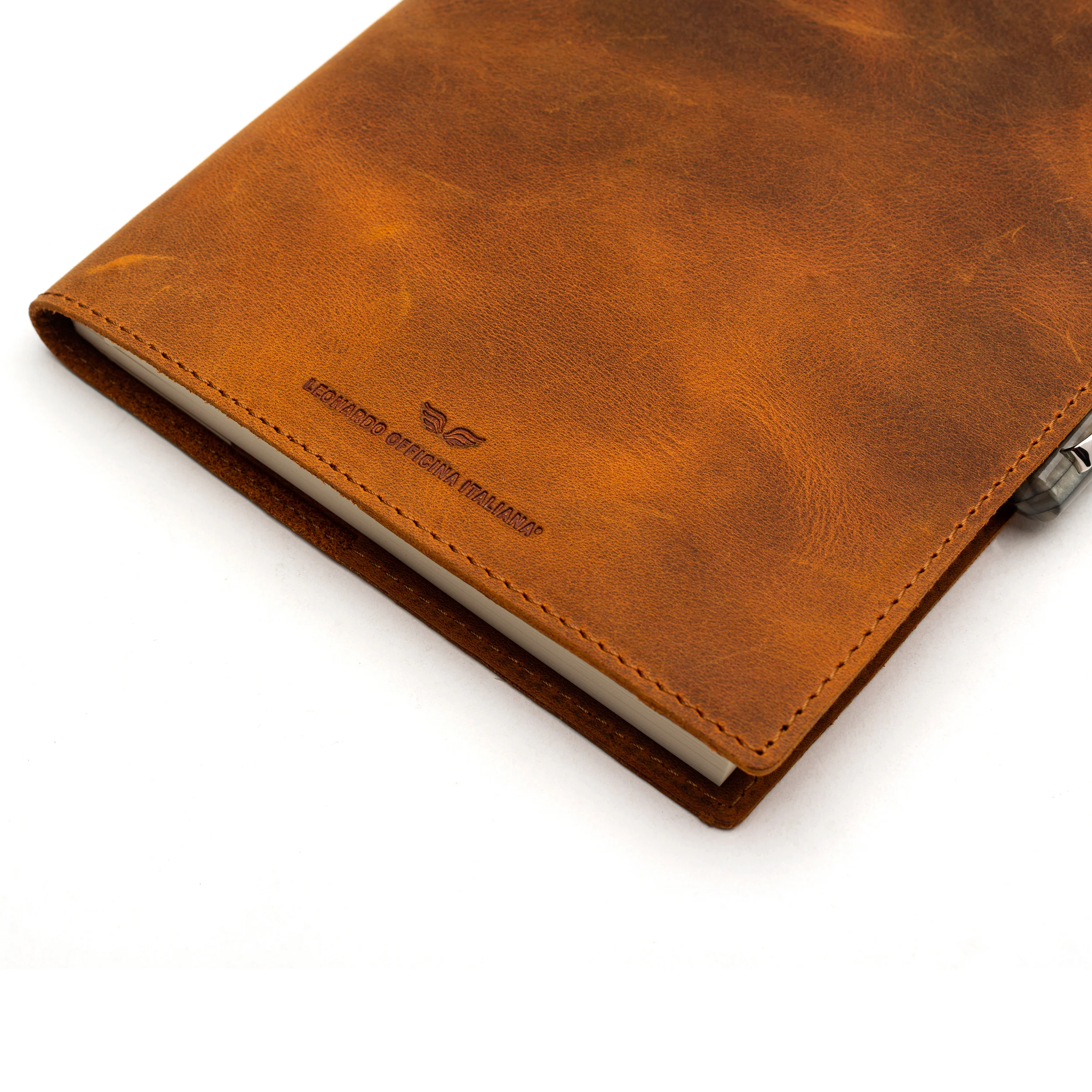 Leather slim A5 Notebook - Image 4