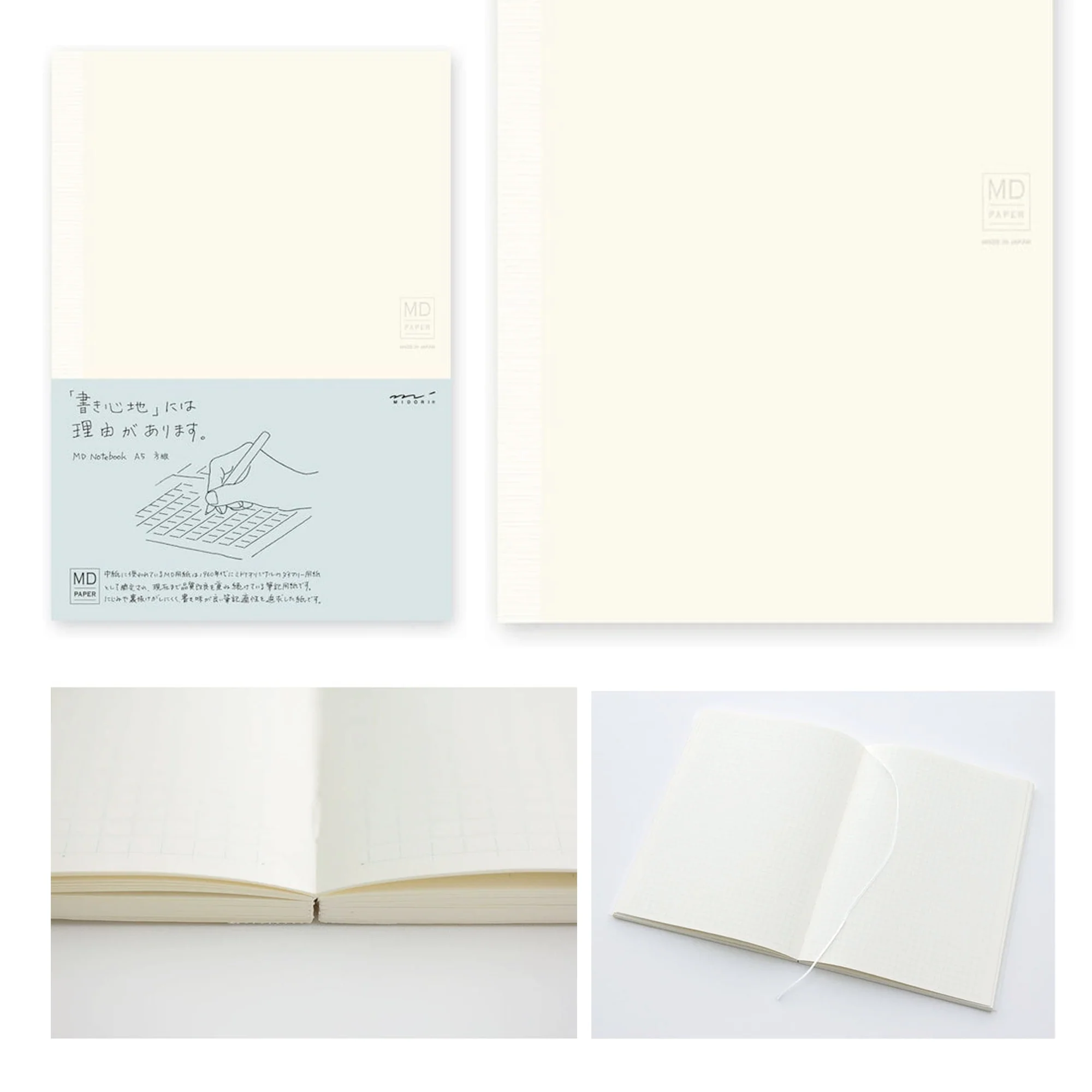 Leather slim A5 Notebook - Image 5