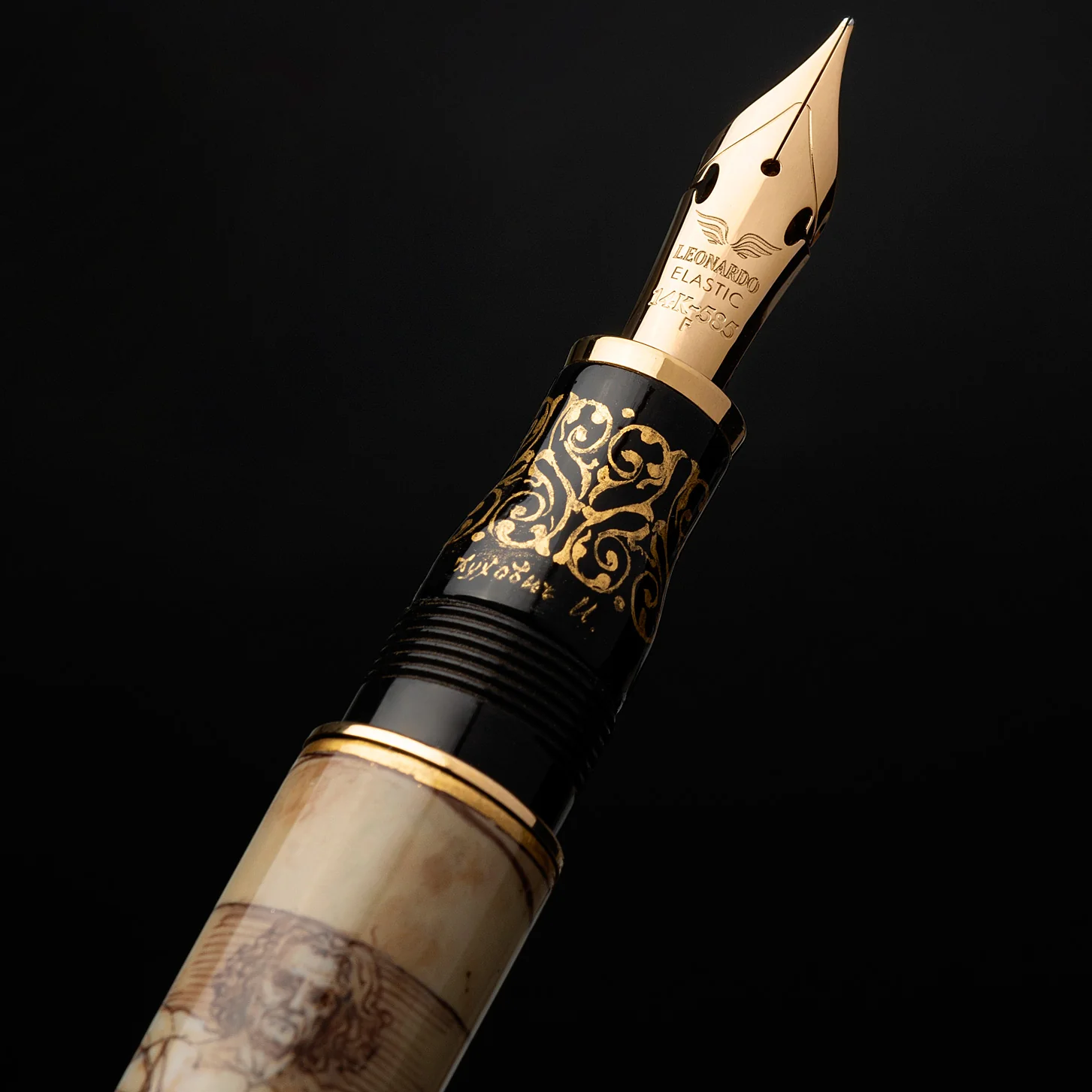 LEONARDO DA VINCI – CUSTOM – hand painted - Image 5