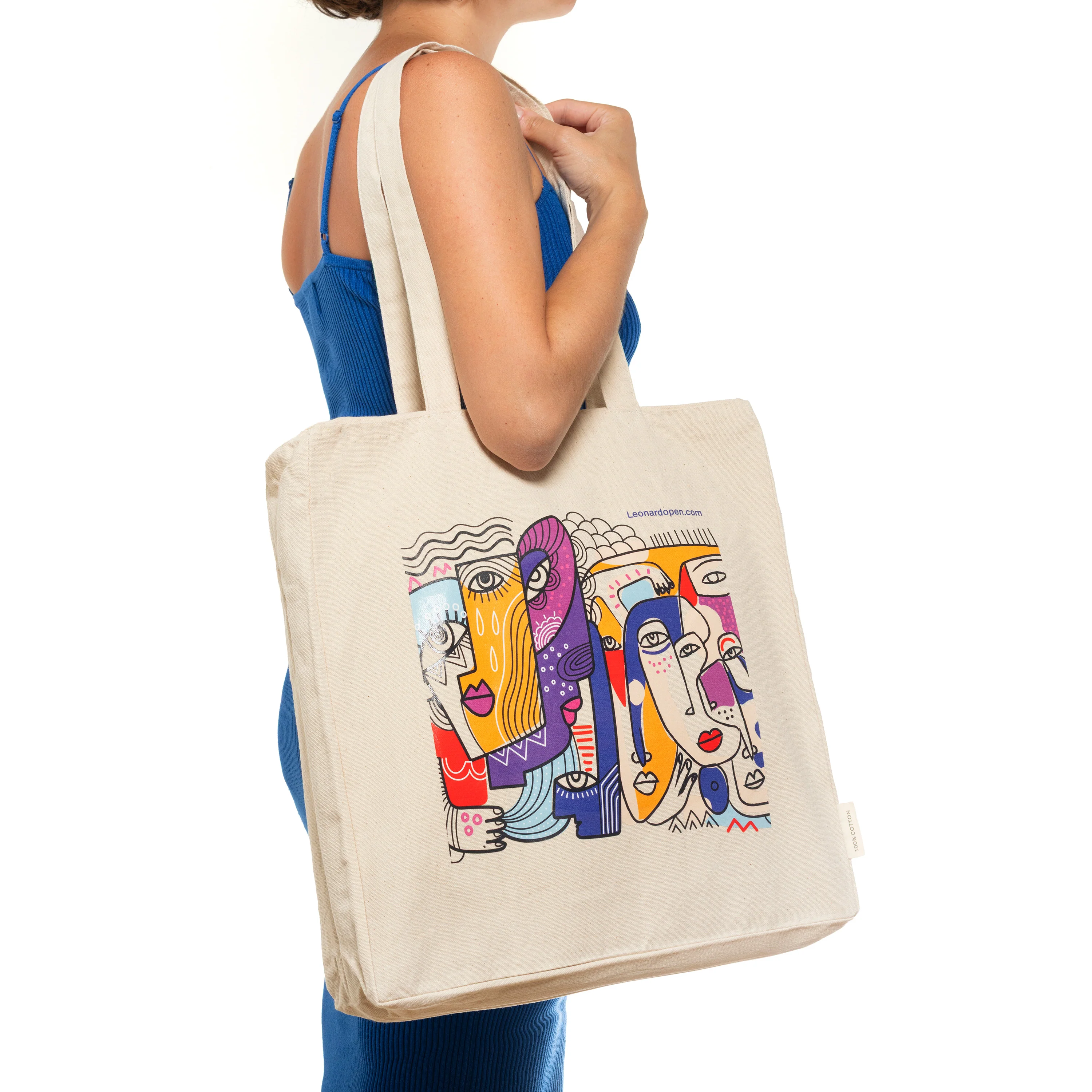 Leonardo Tote cotton bag