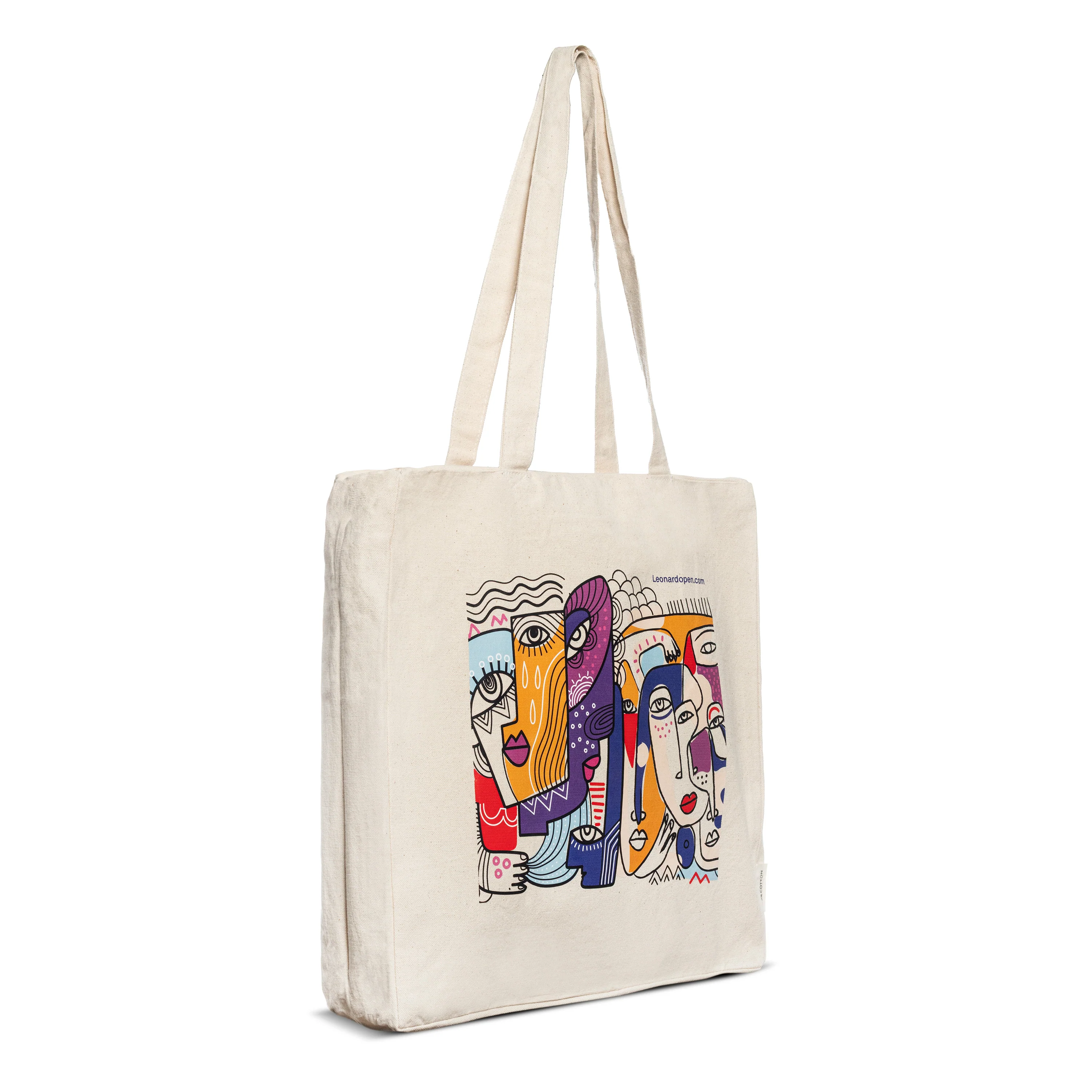 Leonardo Tote cotton bag - Image 3