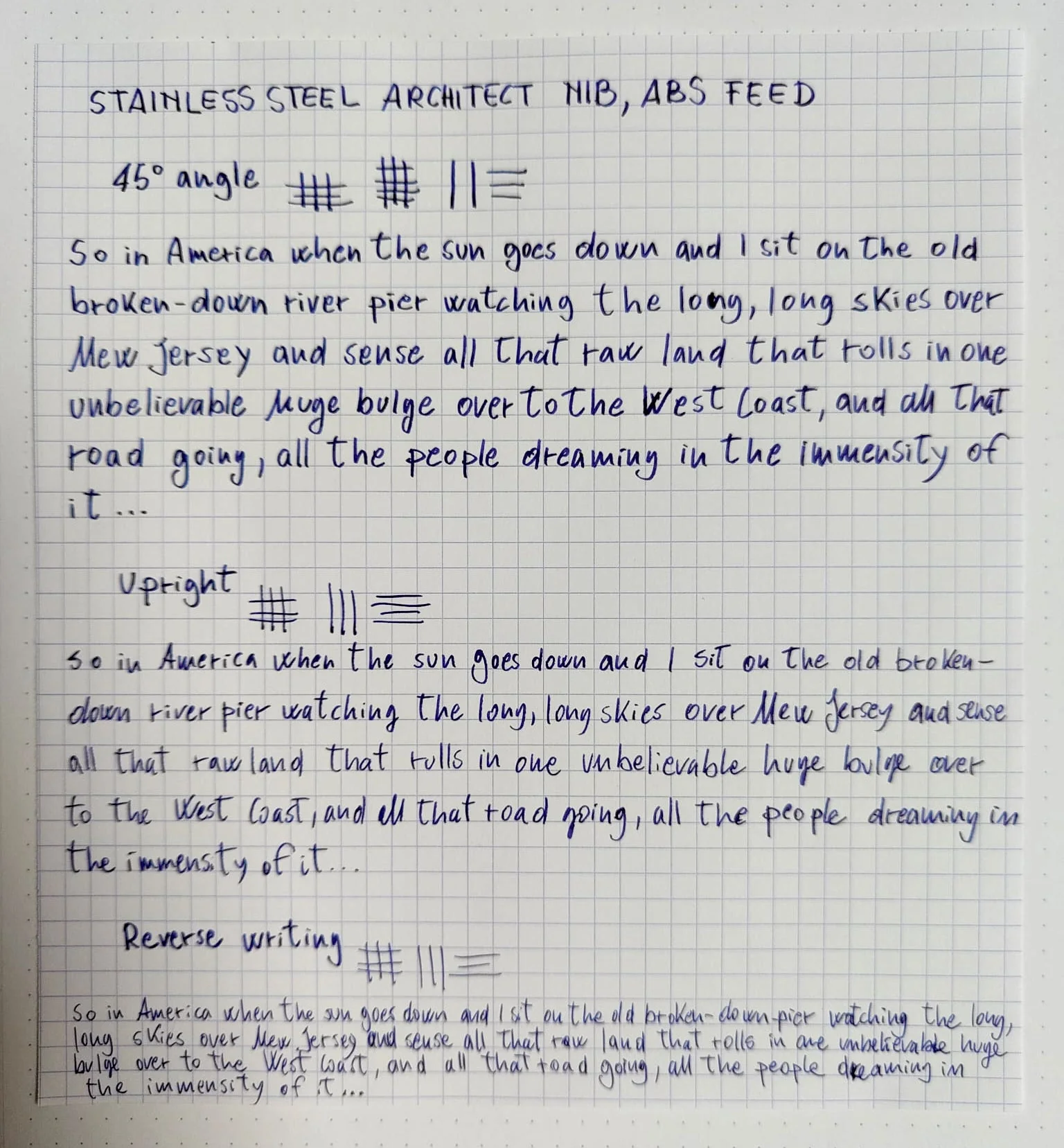 Momento zero baltic snow - custom nib - Image 5