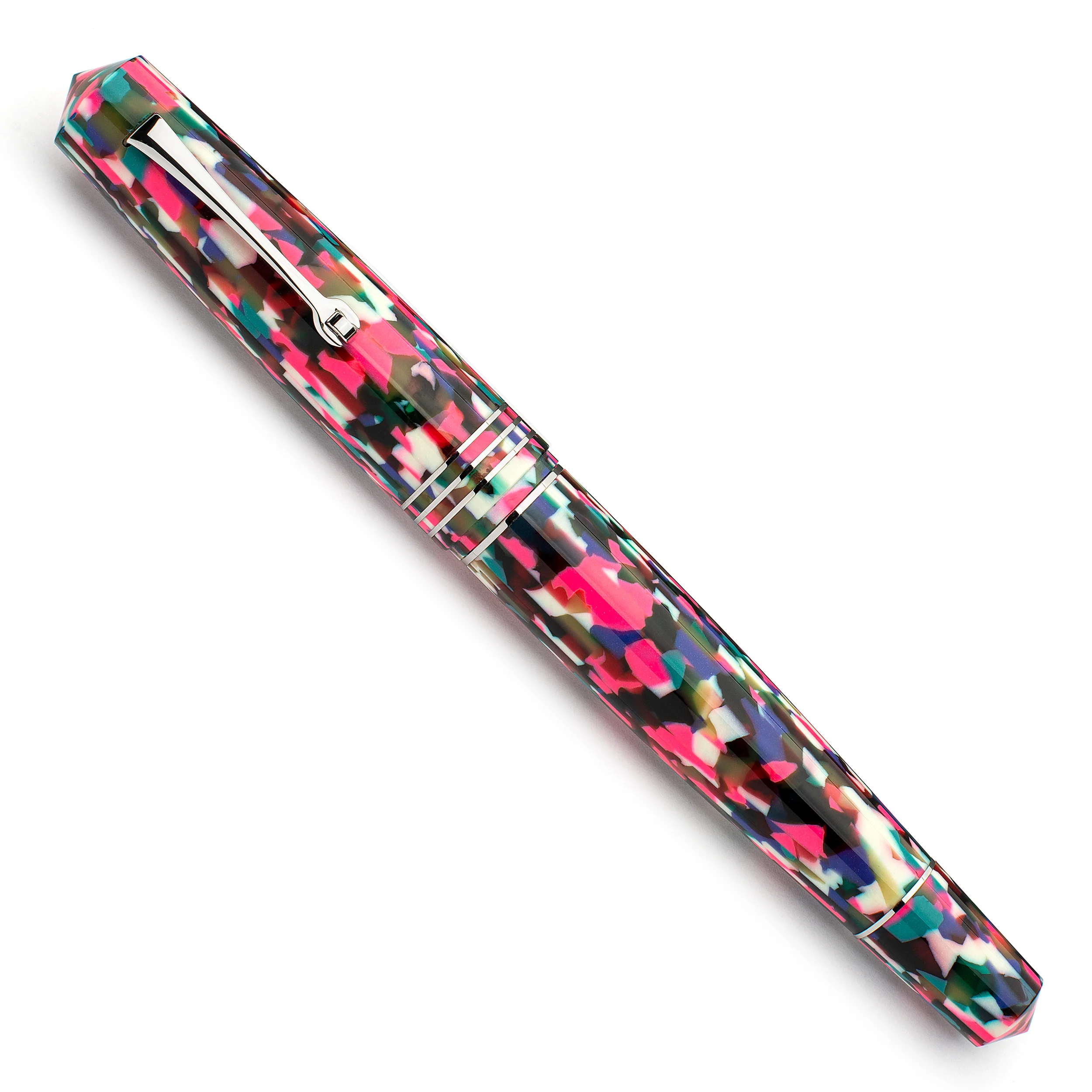 MZG Confetti authentic celluloid - #8 gold nib - Image 2