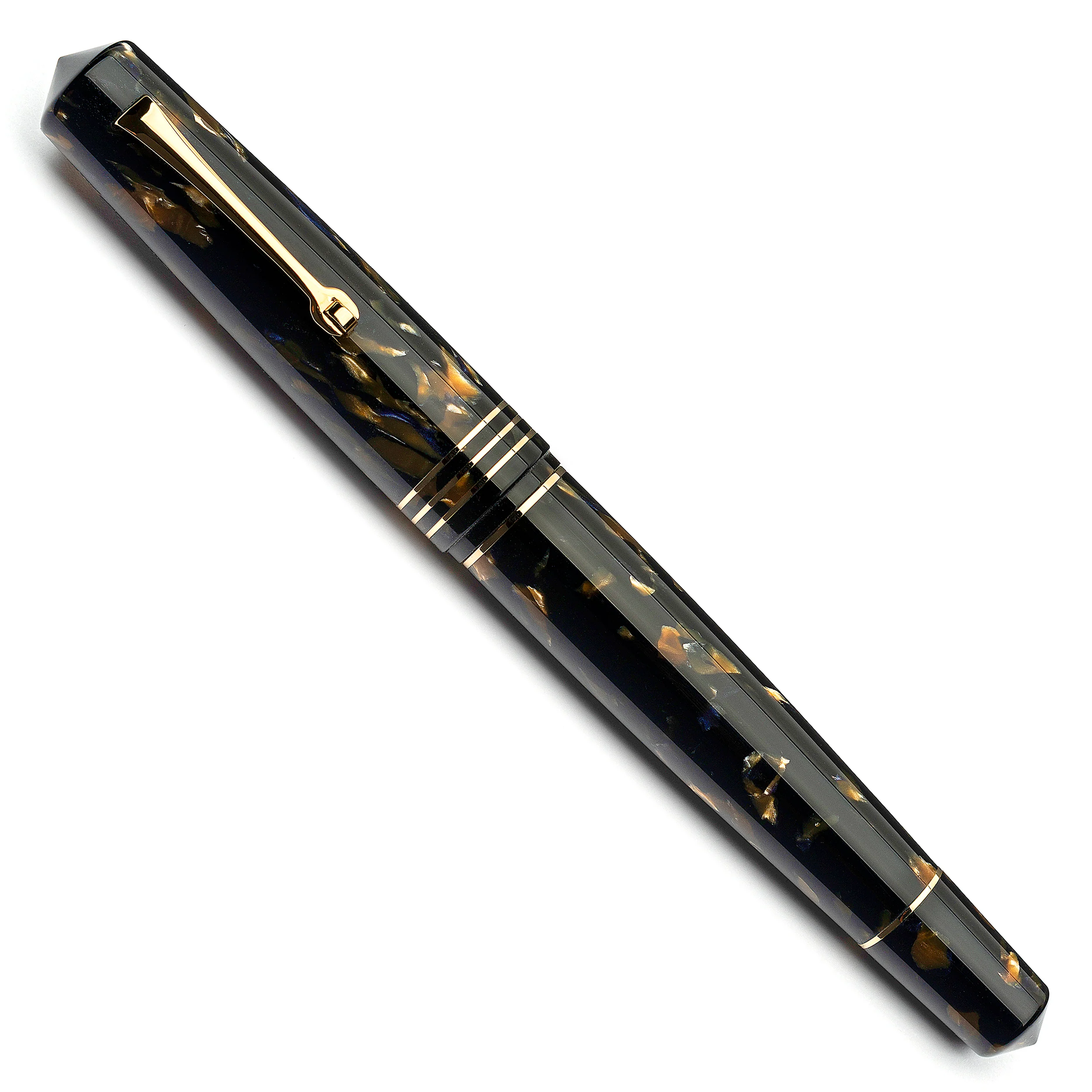 MZG Fellini celluloid - #8 la Fenice gold nib SOLD OUT - Image 2