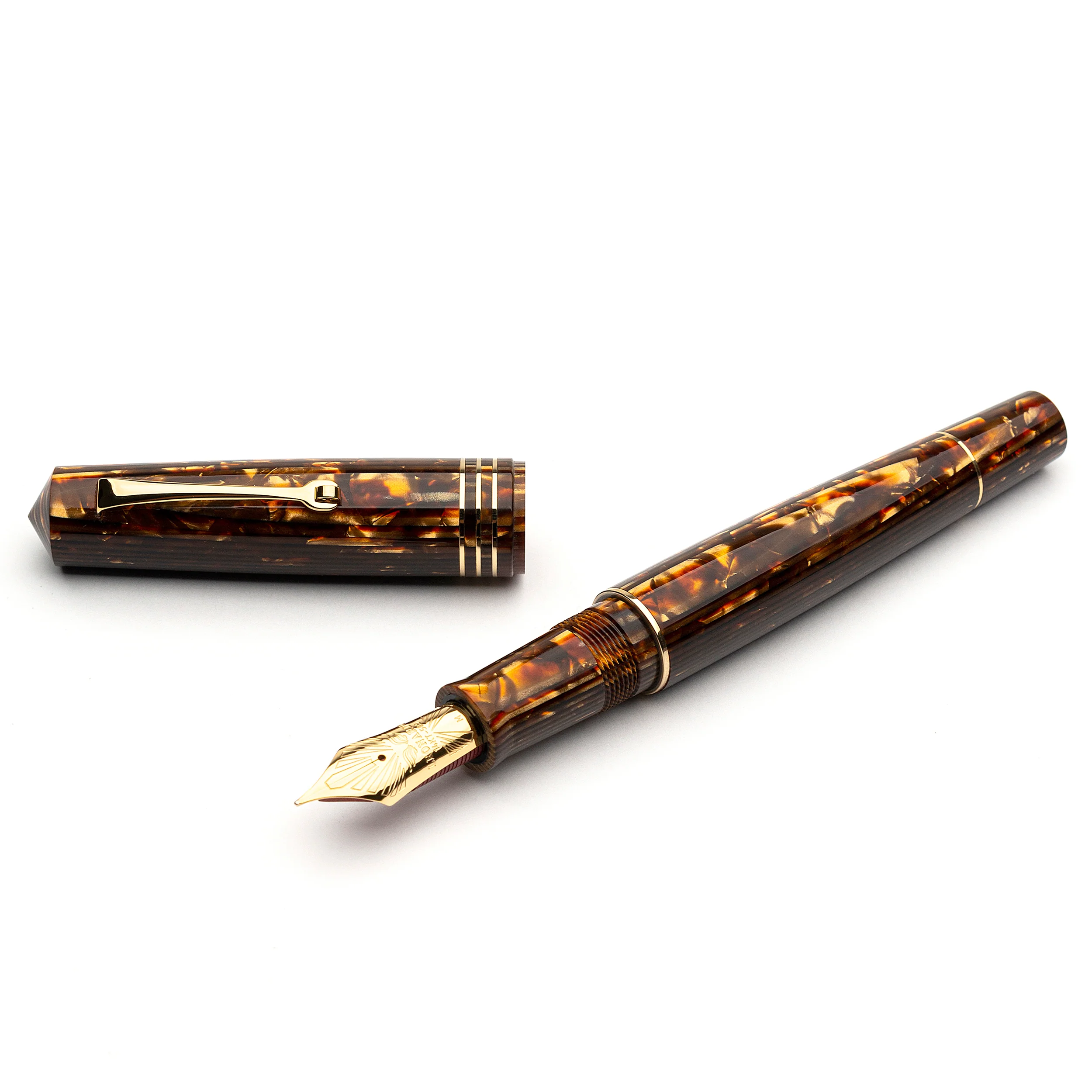 MZG LeoArco "in house" authentic celluloid - NEW #8 gold nib "la Fenice" SOLD OUT