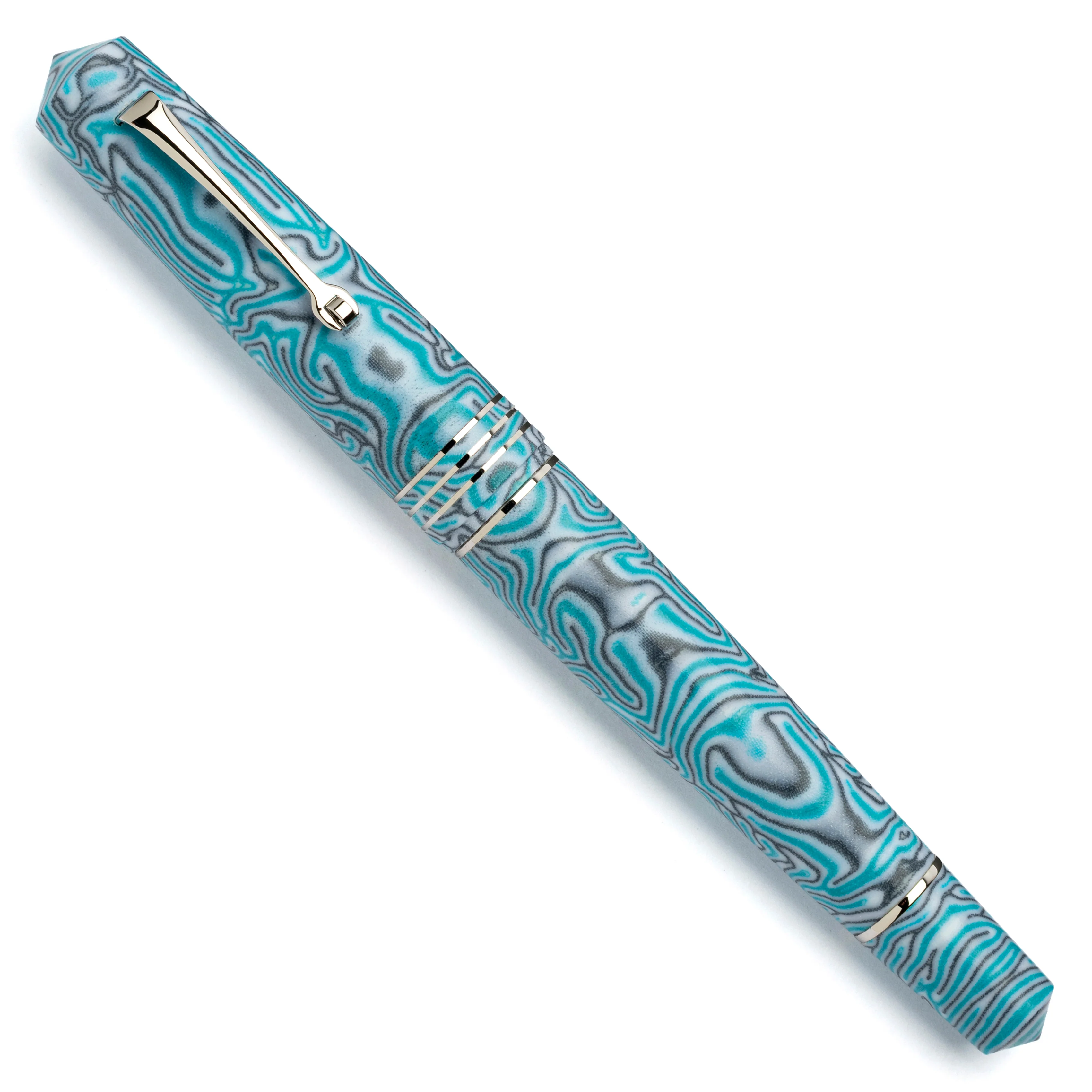 MZG Micarta fiber LSD Titanium nib #8 - Image 2