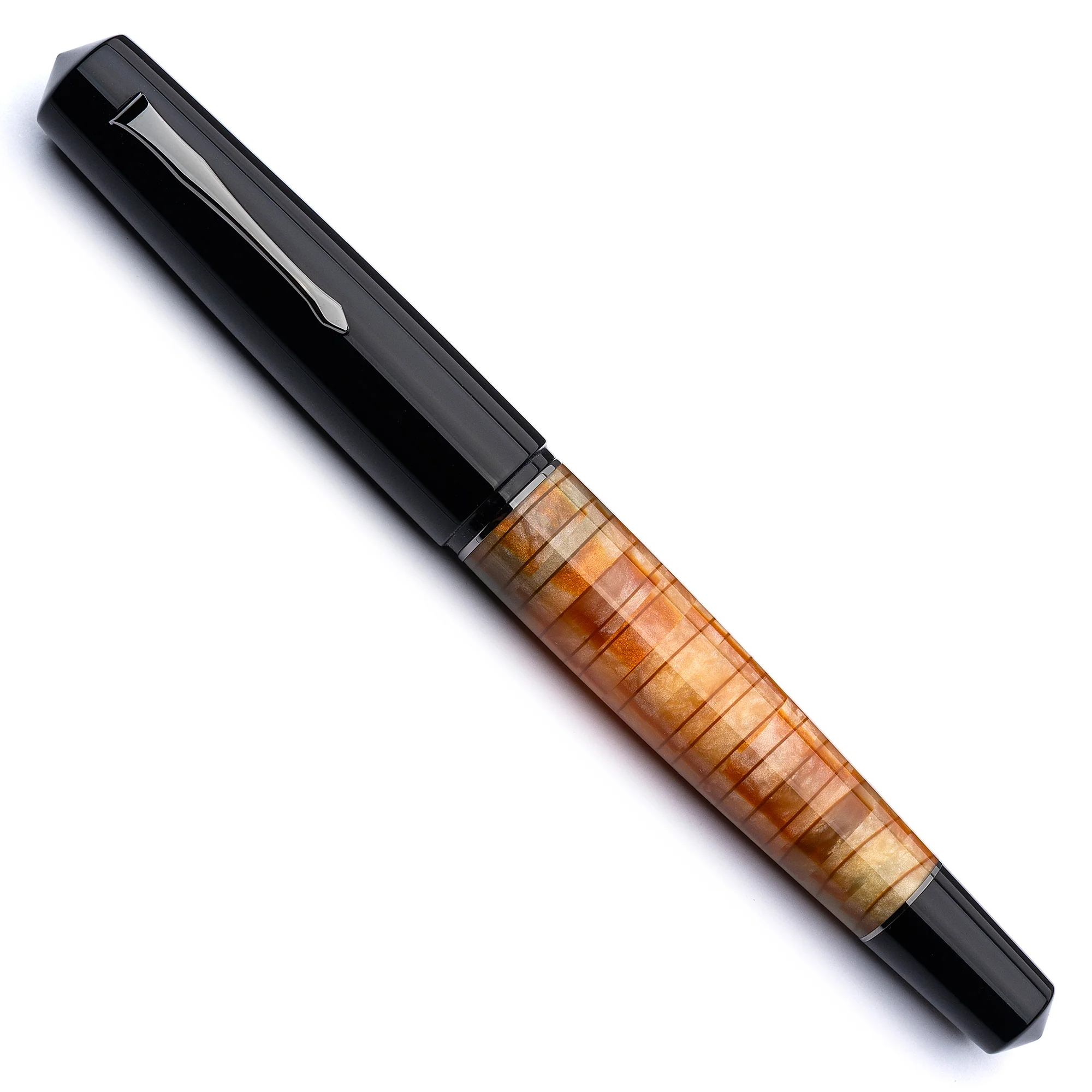MZG Minimalist black and mosaico celluloid - nib #8 - SOLD OUT - Image 2