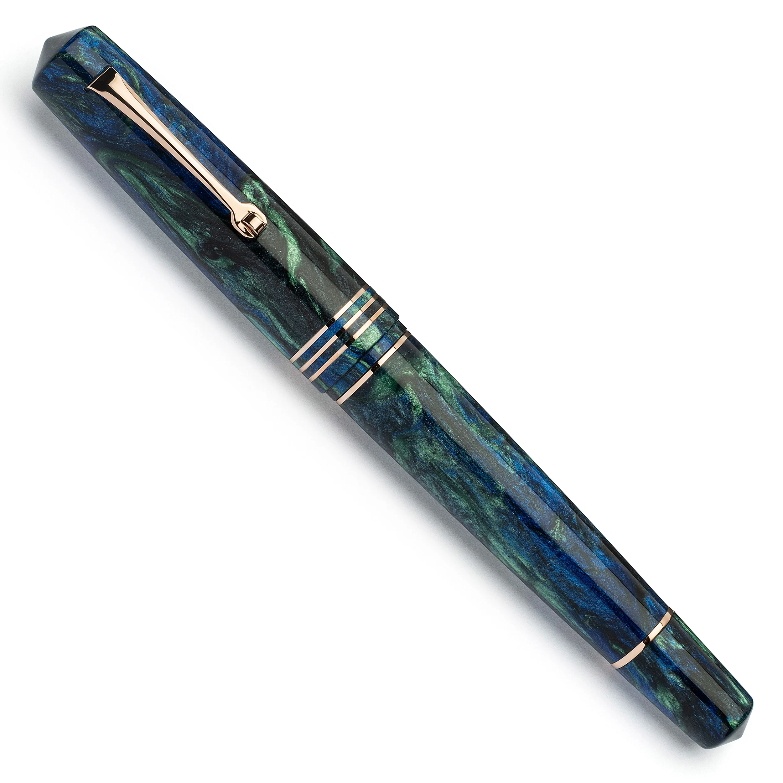 MZG2.0 Fiordaliso blue steel nib #6 - Image 2