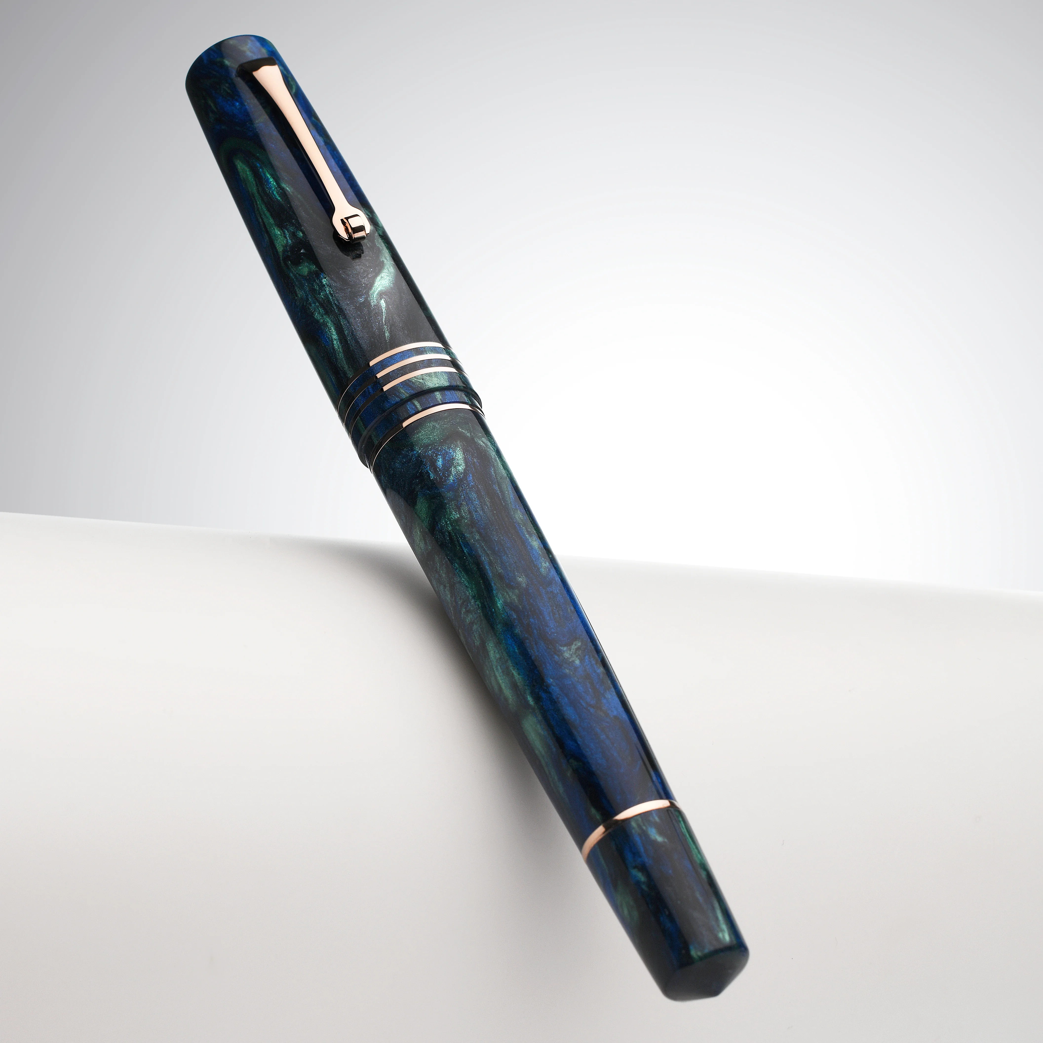 MZG2.0 Fiordaliso blue steel nib #6 - Image 3