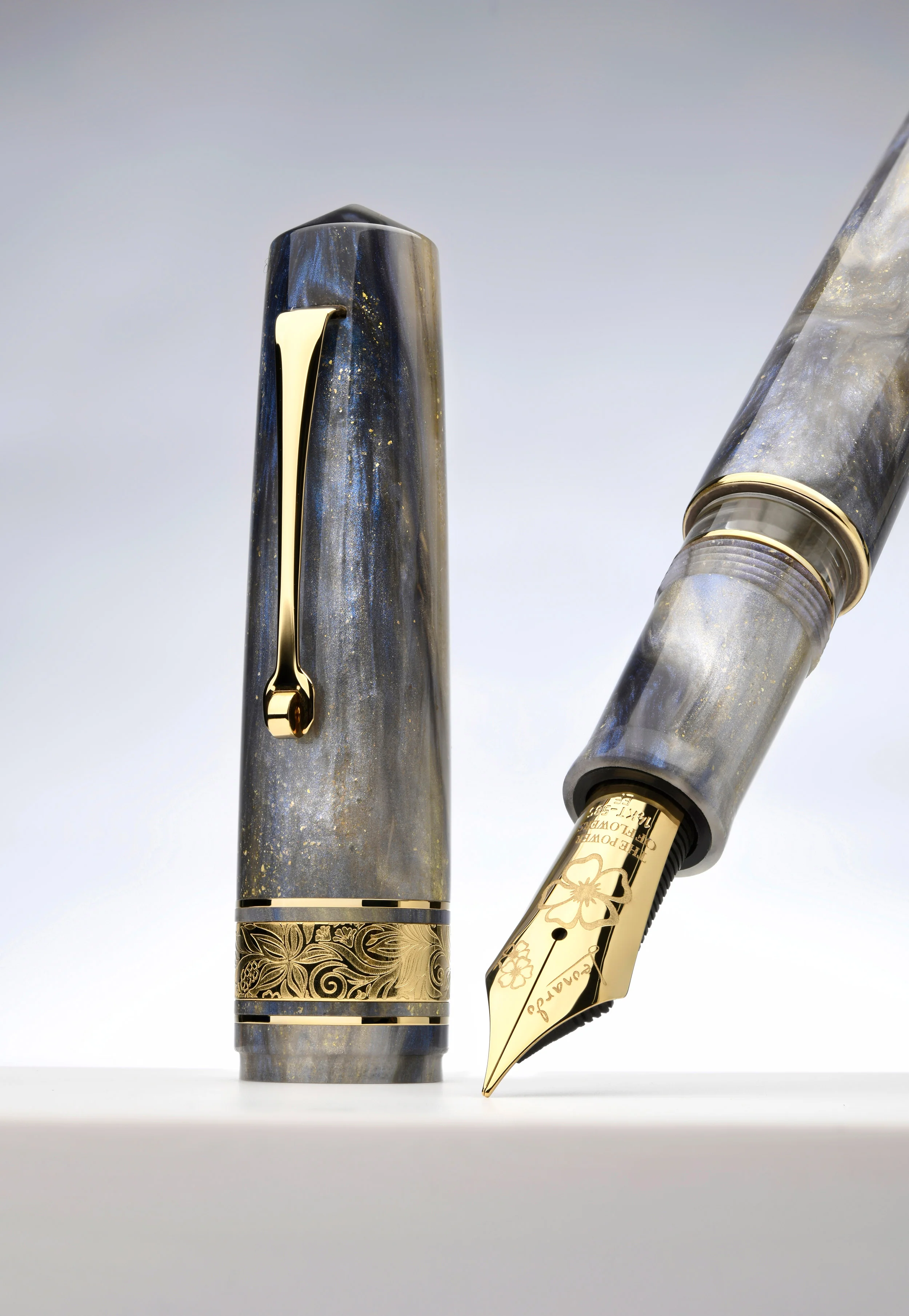 MZG2.0 Orchidea blue steel nib #6 - Image 5