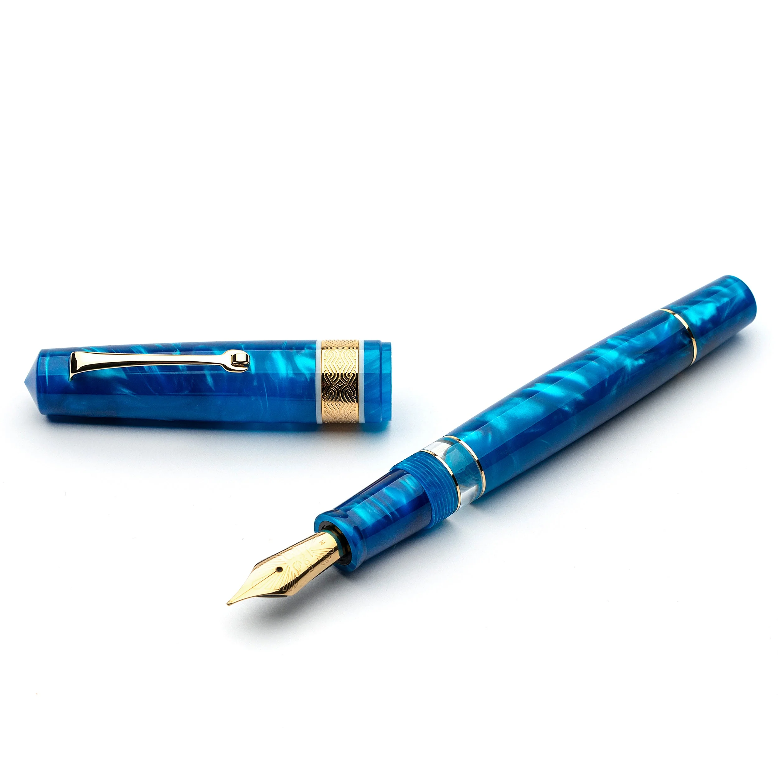 Pithecusa, the Island of beauty - Gold nib