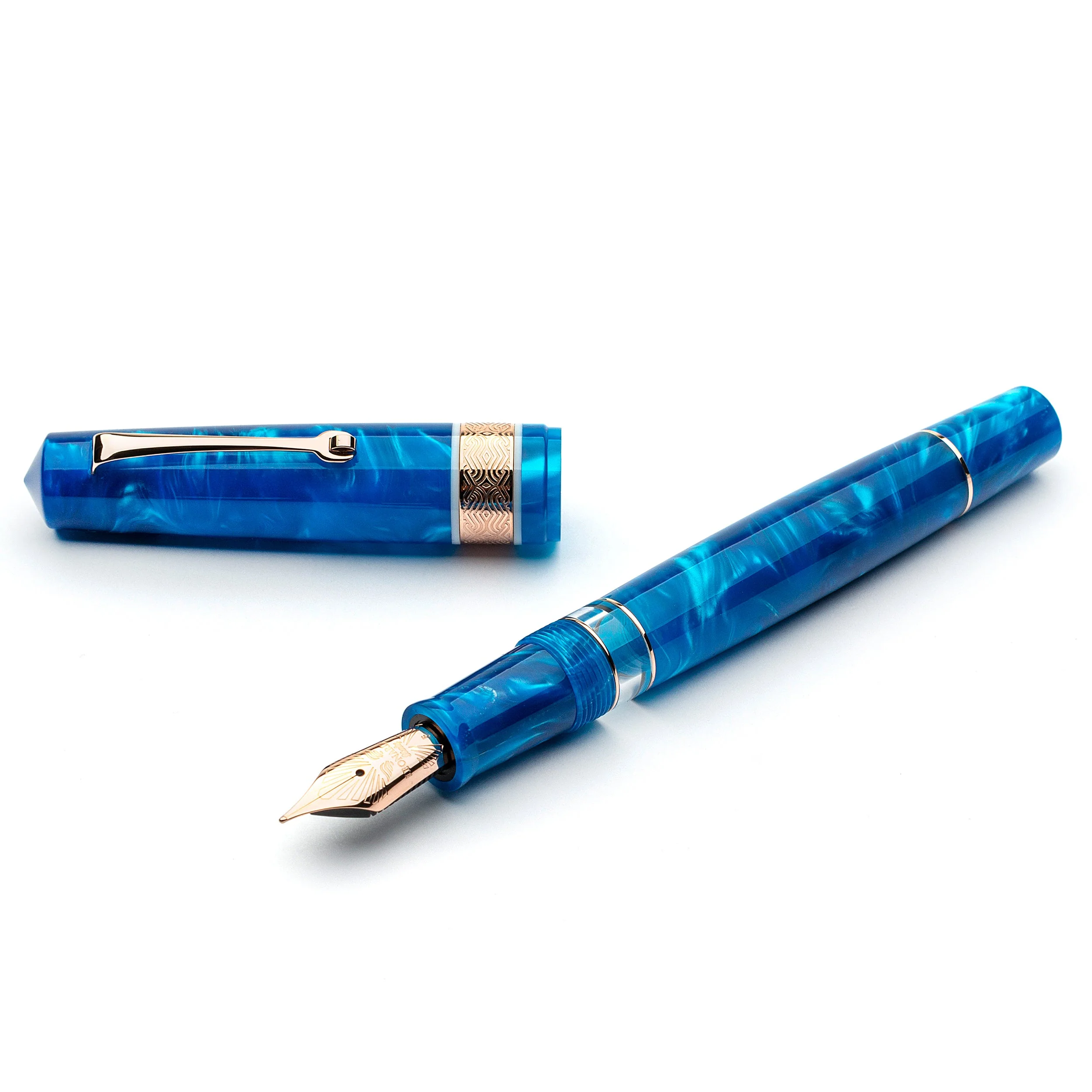Pithecusa, the Island of beauty - Gold nib - Image 5