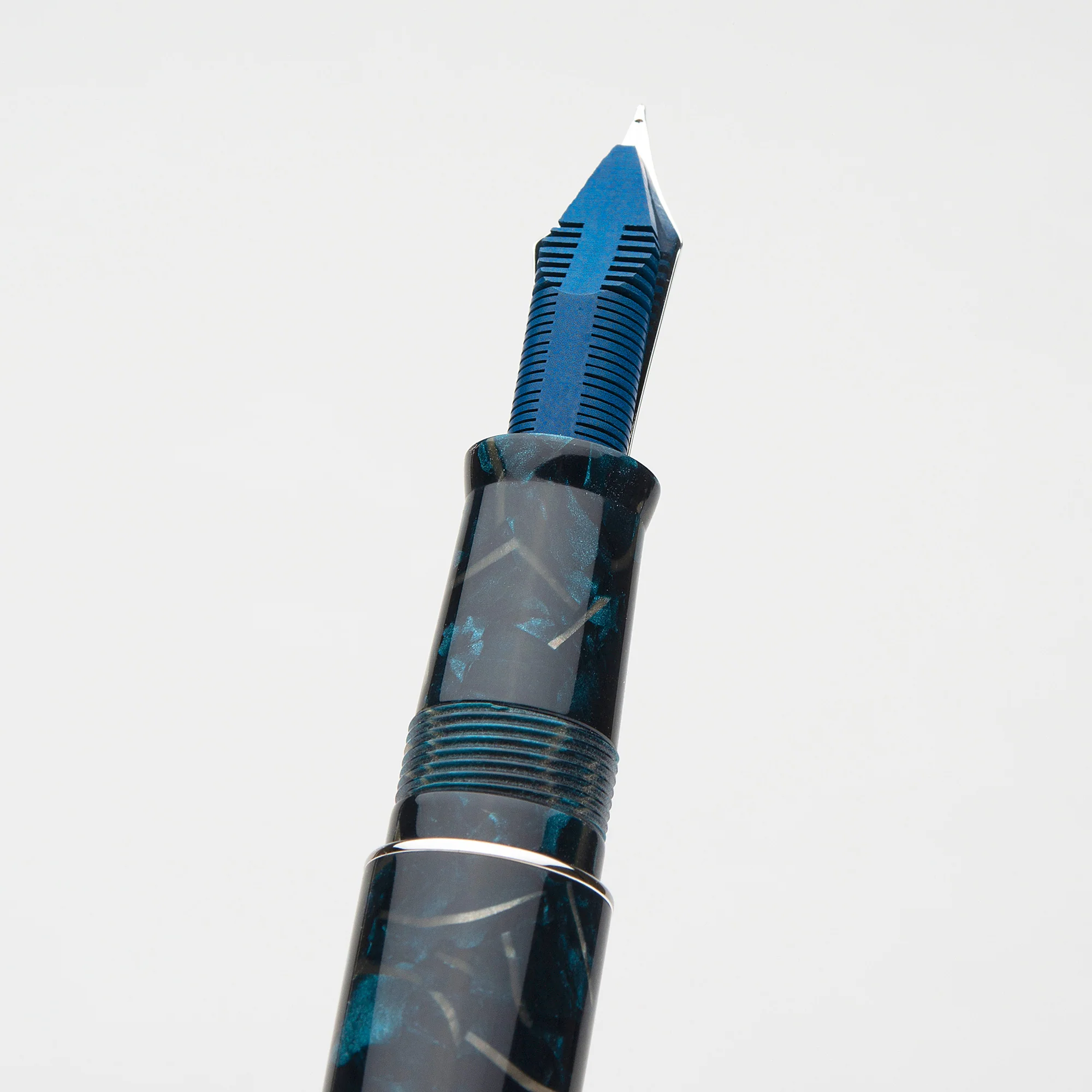 BLUE/EMERALD MARBLED CELLULOID – CUSTOM special edition SOLD OUT - Image 4