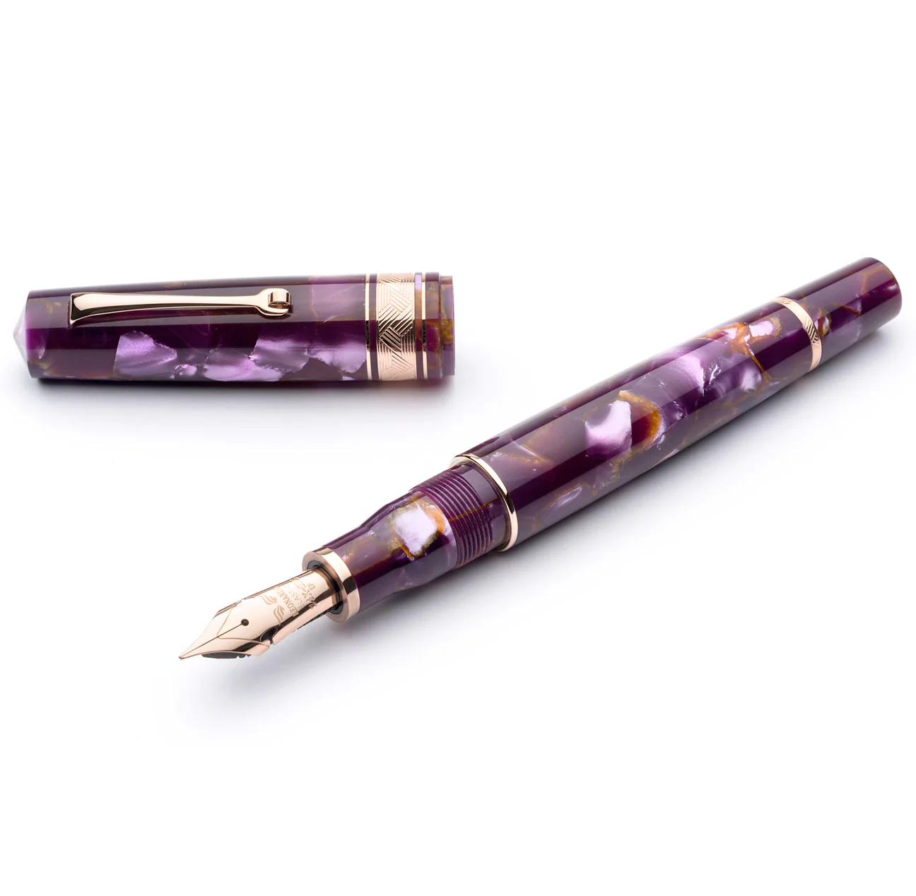 PURPLE MARBLED CELLULOID – CUSTOM special edition - SOLD OUT