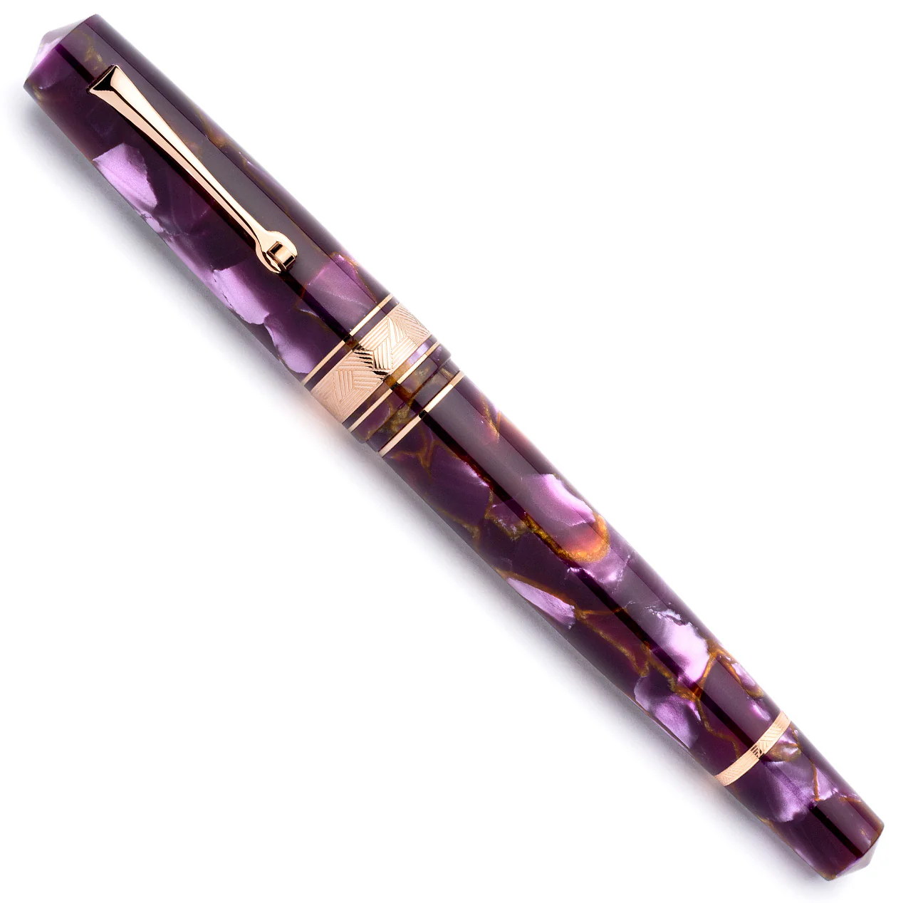 PURPLE MARBLED CELLULOID – CUSTOM special edition - SOLD OUT - Image 2