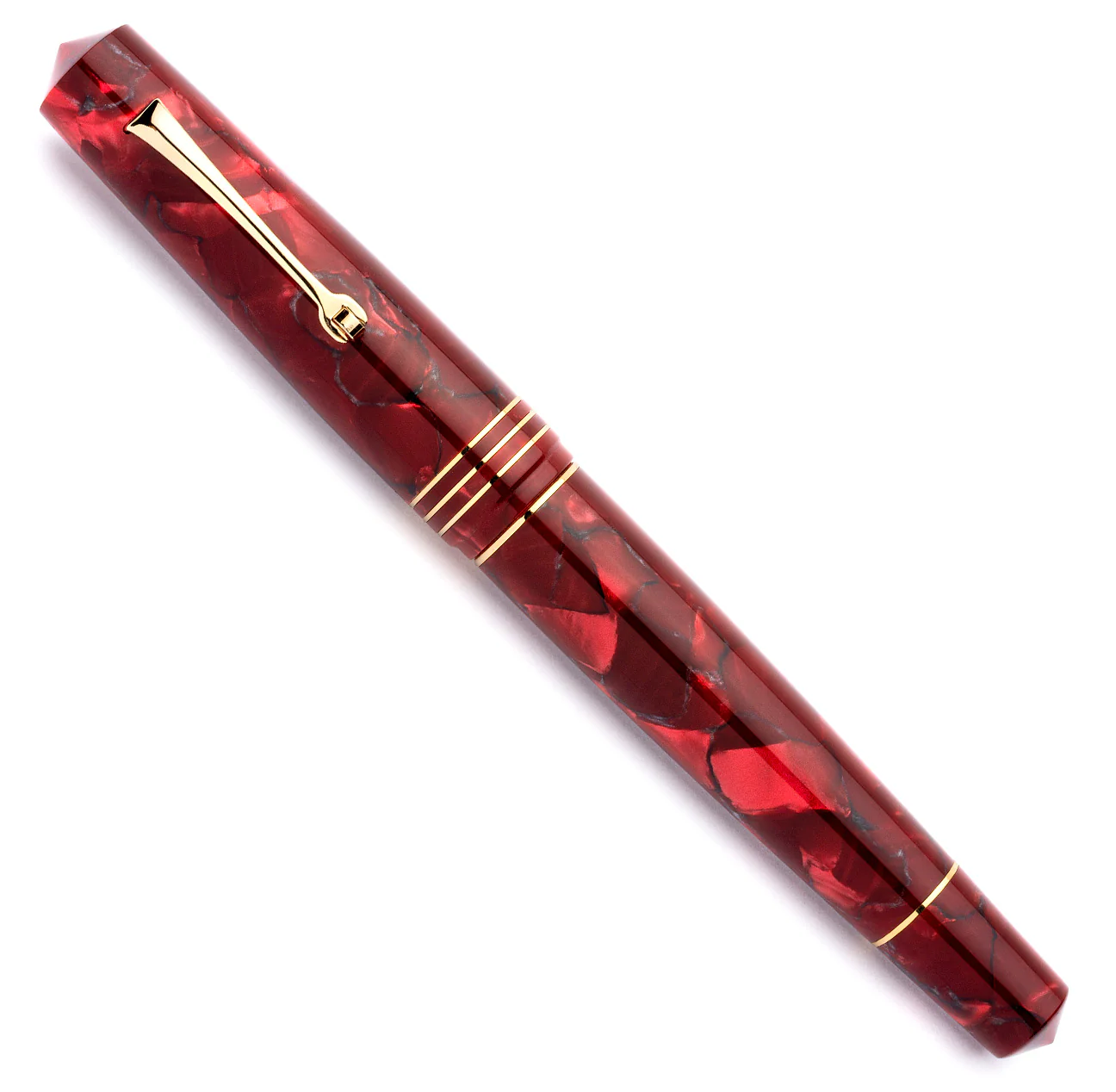 RED MARBLED CELLULOID – CUSTOM special edition - Image 2