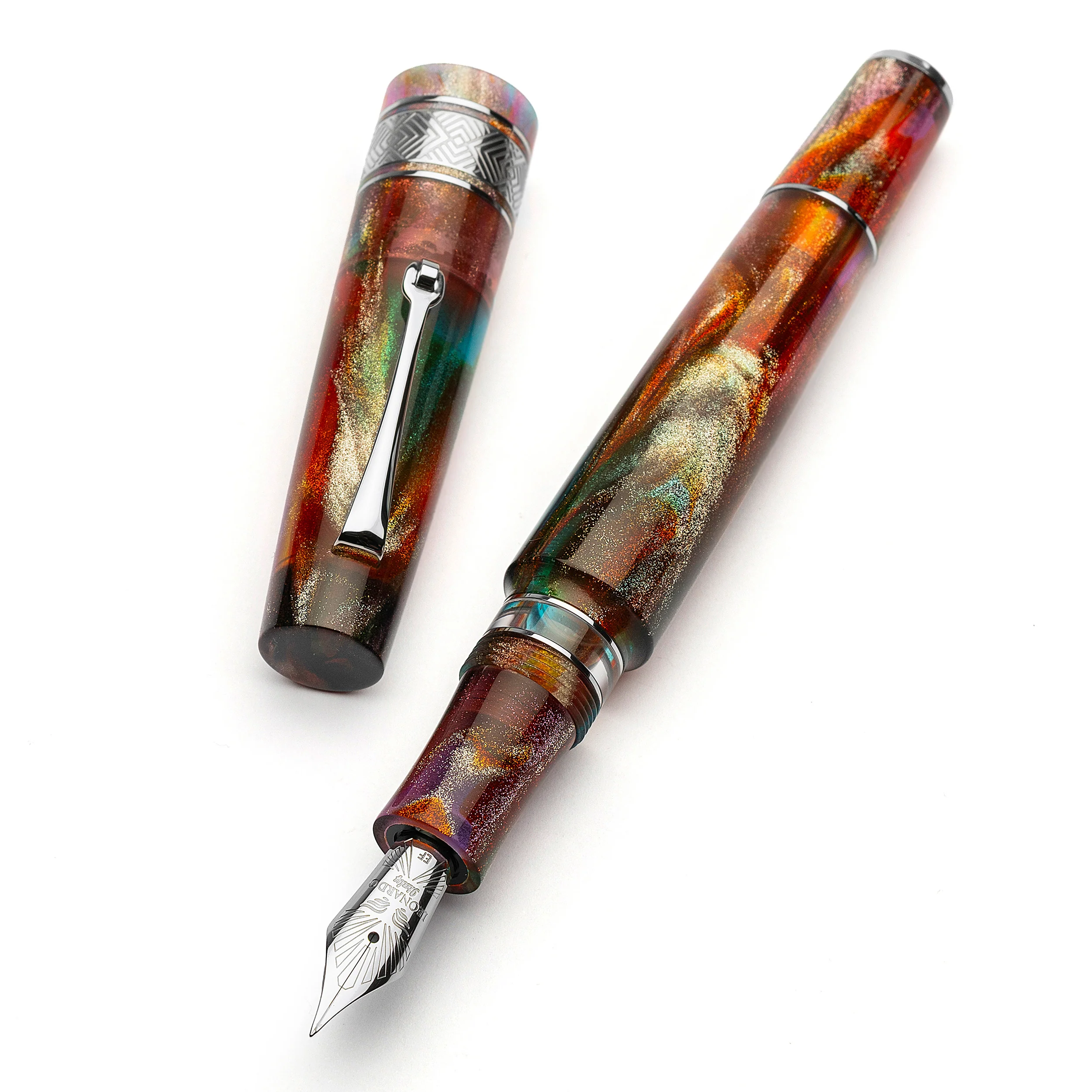 SUPERNOVA PM5 #6 steel nib – Silver trim